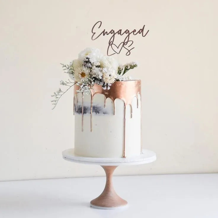 Engagement Cake, Engagement party cake