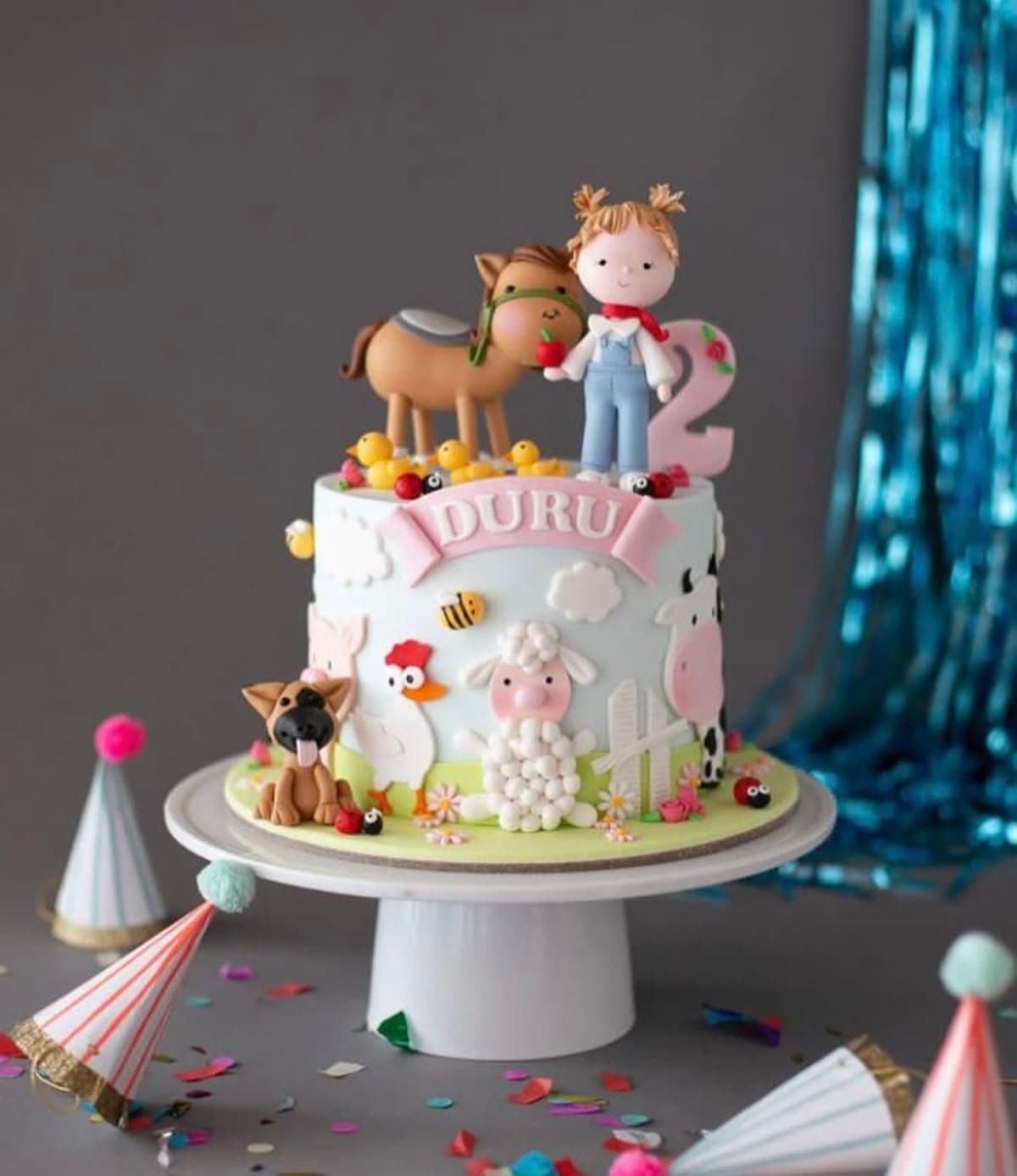 Single-tier qubani-ka-meetha festival cake with stewed apricot glaze, made in Hyderabad for Eid 2026.