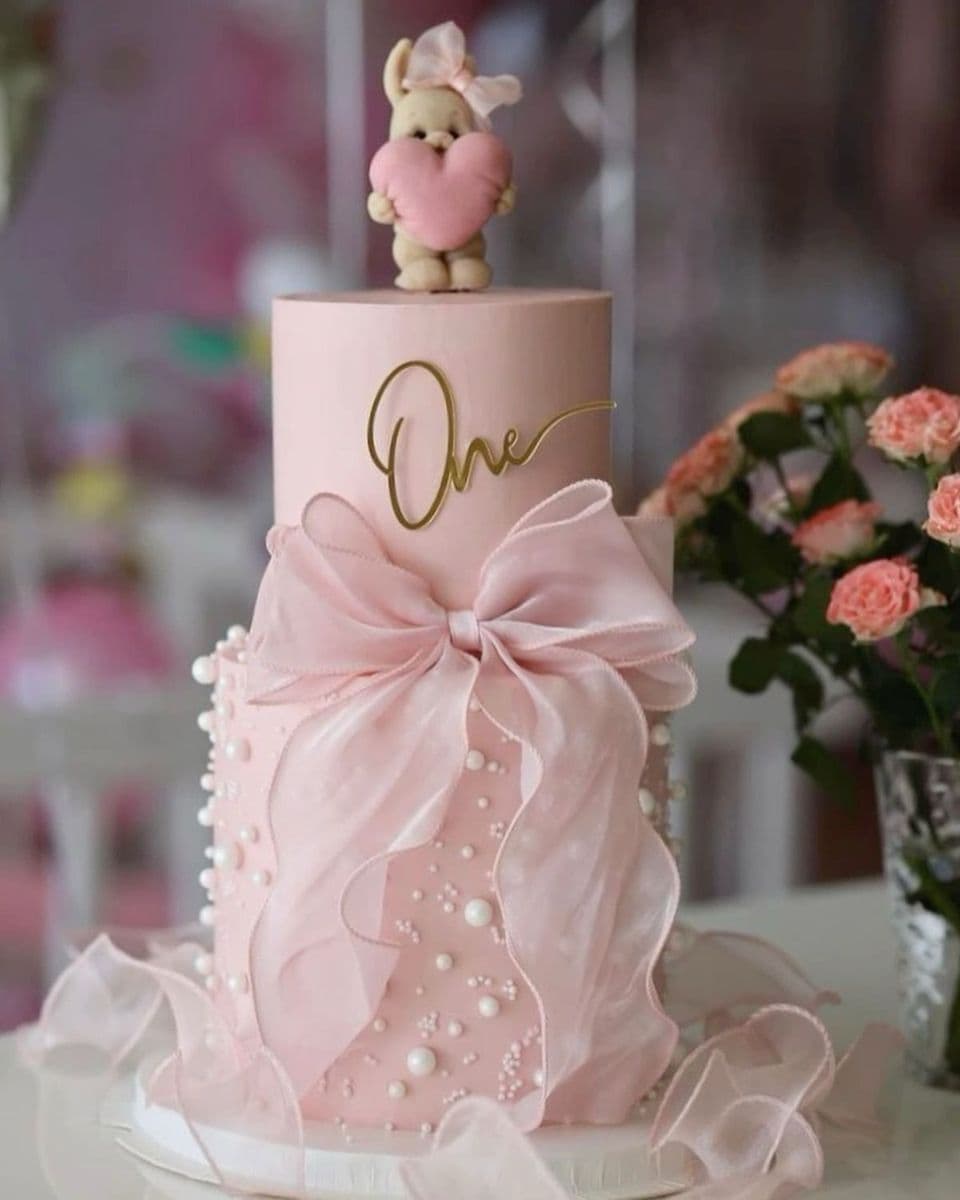 First birthday cakes for girls cake reference in Chennai.