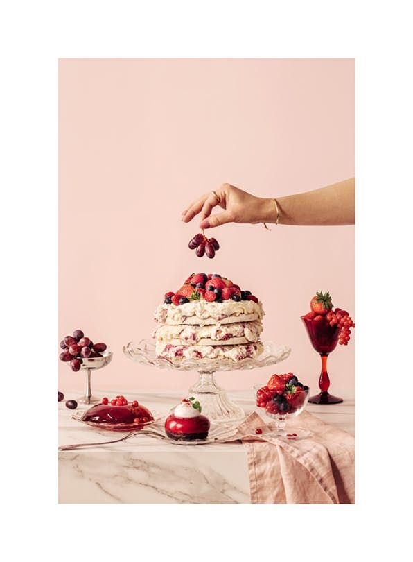 Berry cakes - PlateStory