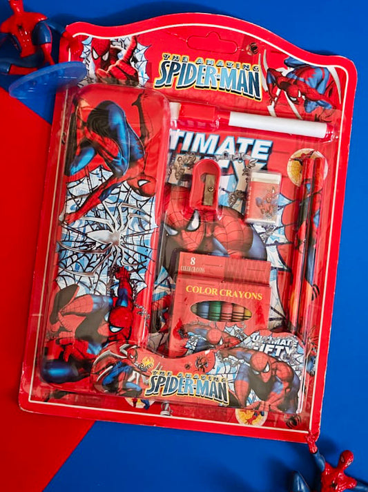 Spider Superhero Stationery Gift Pack