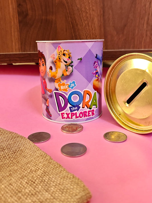 Dora Explorer Metal Coin Bank